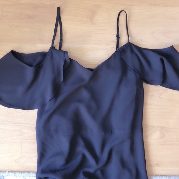 Off the shoulder chiffon dress - Picture 2 of 2